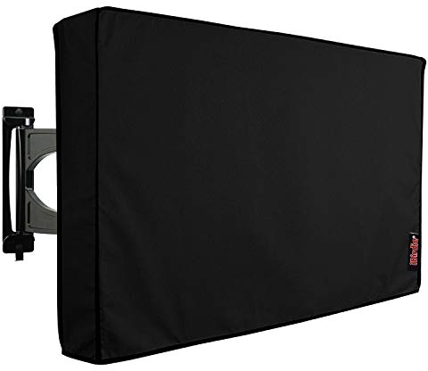 iBirdie Funda de TV impermeable y resistente a la intemperie para TV de pantalla plana exterior de 55 pulgadas, tamaño de la funda de 52 pulgadas de ancho x 31 pulgadas de alto x 5.5 pulgadas de