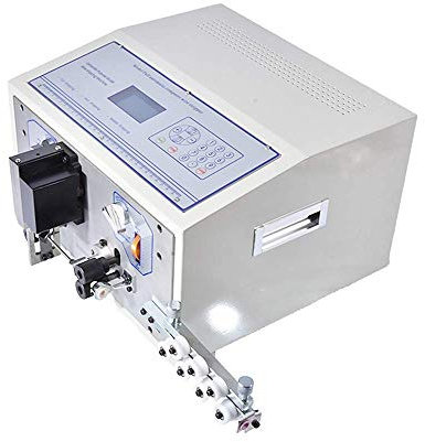 CGOLDENWALL 0.1-8㎡ Automatic Wire Stripper Computer Cable Wire Offline Wire Stripping Machine Multi-Function Wire Peeling Machine Peeler with CE Certificated (SWT-508E Thick line 8 Square 220V)