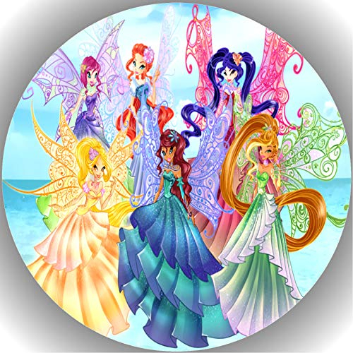 Premium Esspapier Tortenaufleger Tortenbild Geburtstag Winx T2