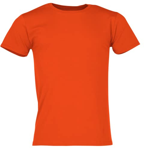 Fruit of the Loom Girls Iconic T-Shirt (3-4 Years) (Red)