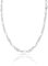 TAIPAN Plattenkette 6mm breit 60cm lang aus 925 Sterling Silber Plättchenkette Steigbügelkette (K137)