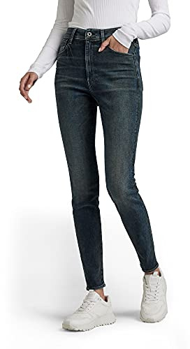 G-Star Women's Kafey Ultra High Skinny Jeans, Blue (antic nebulas D15578-C051-B824), 26W / 32L