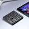 SurnQiee Teclado Bluetooth para iPad Procreate, teclado inalámbrico recargable para Procreate, y atajos de dibujo para iPad y tabletas gráficas (negro)