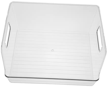 GRIRIW Cd-aufbewahrungsbox Transparent Studenten-cd-Box Büro-bücherbox Desktop-aufbewahrungsbox Kleinigkeiten-Organizer-Rack Bürobedarf