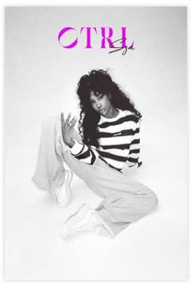 Sza Poster Sza CTRL Album Cover Poster Leinwand Poster Schlafzimmer Dekor Sport Landschaft Büro Zimmer Dekor Geschenk Unrahmen-Stil 20 x 30 cm