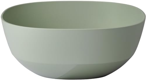 Mepal - Cuenco para servir Silueta - Apto para lavavajillas y microondas - Plato para ensaladas - Platos para tapas - Vajilla - 250 ml - Nordic sage