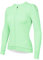 Wulibike Radtrikot Damen Langarm,Fahrradtrikot Atmungsaktiv Rennrad Trikot Hochelastisch Fahrrad Kleidung 4 Taschen Mintgrün M