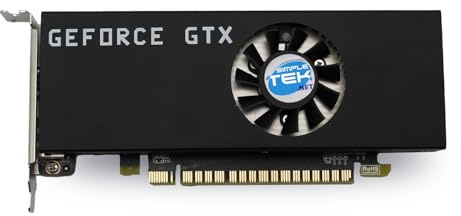 SIMPLETEK - Scheda Video 4GB GDDR5 Low Profile LP SFF con Doppia Mascherina per PC