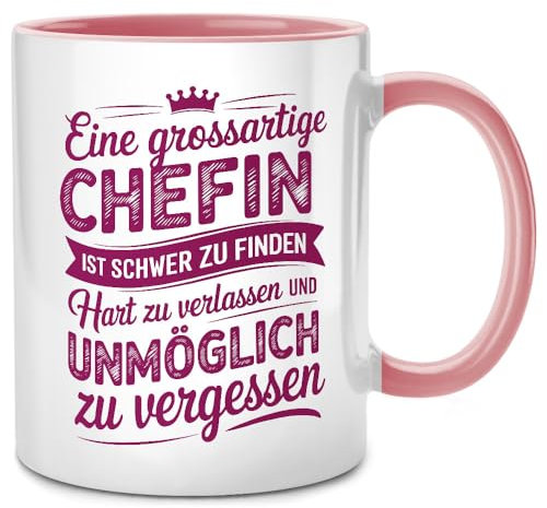 Seness Una gran jefa es difícil de encontrar, taza con frase, regalo de jefe, mejor jefe del mundo, equipo de despedida de colega, regalo de despedida para colegas, cambio de trabajo, cumpleaños Lady