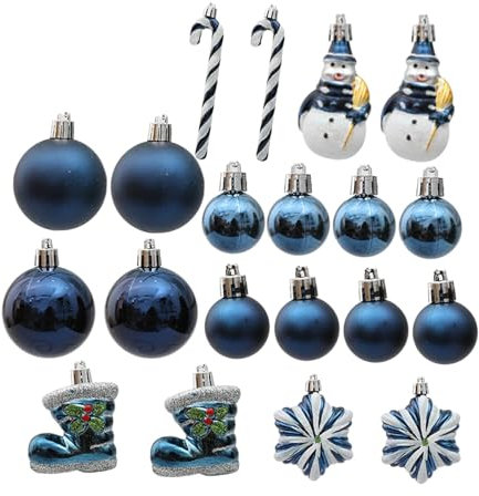 Milageto Decorazioni per L'Albero di Natale, Ornamenti Natalizi, Decorazioni per la casa, Porte, ciondoli Natalizi, Accessori per Foto per finestre, Vacanze, Style C