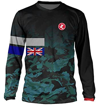UGLY FROG Men's Cycling Jersey Long Sleeve Downhill Shirt Men Mountain Dirt Bike Riding Racing Clothing Tops