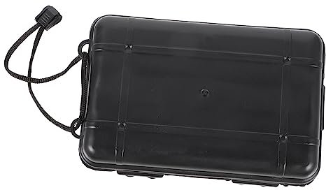 OATIPHO Stoßfeste Uhrenbox Aus Kunststoff Klein Mit Sicherheitsverschluss Kompakt Und Tragbar Outdoor Survival Organizer Für Herren Und Damen