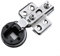 Bisagra de tornillo de copa fiable de 26 mm para un rendimiento duradero en armarios de vidrio (curva media)