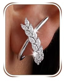 HUABOLA CALYN Ohrstecker Silber 925 für Damen, Minimalistische „X“ form Silber Ohrring, Leichte Hypoallergen Zirkonia Kleine Ohrstecker Schmuck Geschenke