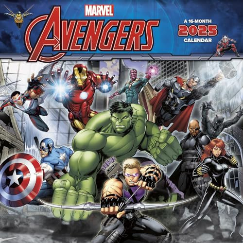 2025 Marvel Avengers Mini Wall Calendar