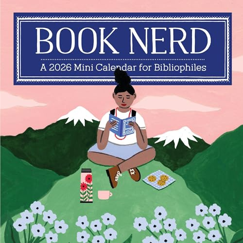 Book Nerd Mini Wall Calendar 2026: A Mini Calendar for Bibliophiles