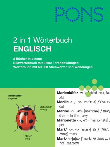 PONS 2 in 1 Wörterbuch Englisch. Deutsch-Englisch /Englisch-Deutsch