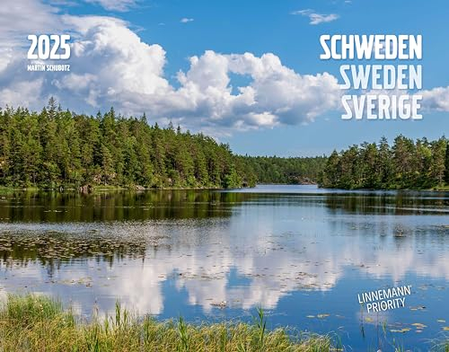 Schweden 2025 Großformat-Kalender 58 x 45,5 cm: Sverige - Sweden