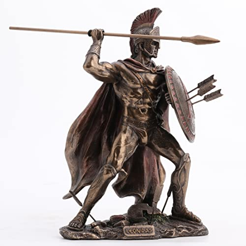 Veronese Unicorn Studio King Leonidas Statue griechischer Krieger von Sparta