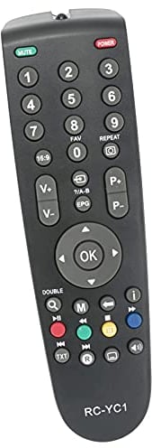 ALLIMITY Reemplazo de Mandos a Distancia por Grundig TV RC-GD1 RC-23 RC-RC1 32XLC3200BA 32GLX2600 16-2920 19-2920 22-2920 22XLE3220BA 32VLE4300BA 32GLX4000 32XLC325BA 32GLX2500 32GLX2600 32XLC3220BA