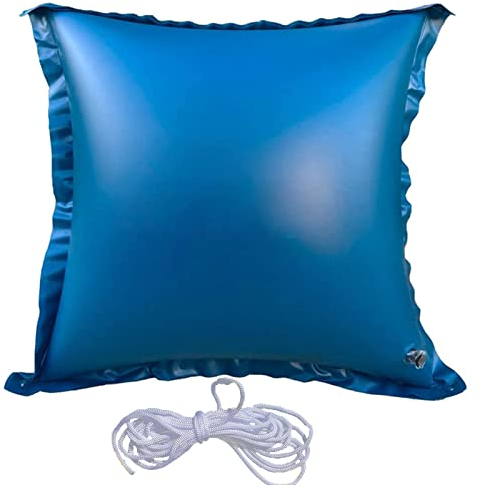 Tanant 120 x 120 cm Poolkissen für oberirdische Pools, Winter-Poolkissen zum Schließen von kältebeständiger Poolabdeckung, Luftkissen, ultradickes und langlebiges Pool-Bezugkissen