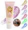 AONAT Glitter Body Gel, glitzer gesicht,Long-Lasting Sequins Liquid Gel,Feminine Körperglitzer Make Up Pailletten für Gesicht Nägel Augen Lippen Haare Körper, für Masquerade,Halloween(#02 Rosa)