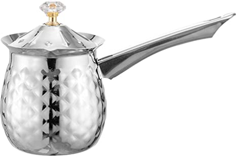 MUCKLILY Jarra Leche De Inoxidable Taza De Frothing Para Latte Utensilio De Cocina Para Diseño Práctico y