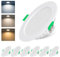 Lichtlord Einbaustrahler LED 10er Set,7W LED Spots 230V mit Einstellbarer Farbtemperatur,Ø75-90mm,Deckenspots Aluminium für Wohnzimmer Küche Schlafzimmer Bad (Wahlcode Dimmen und Farbanpassung)