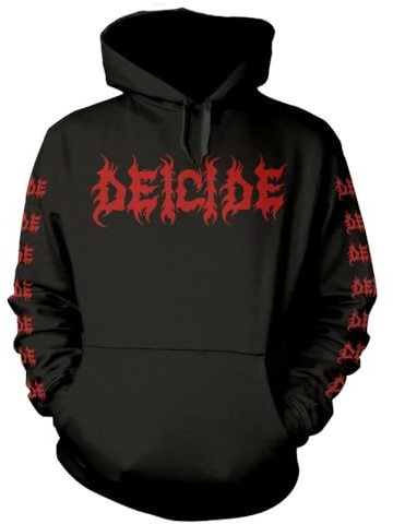 Deicide Herren Kapuzenpullover Schwarz, Schwarz, Mittel