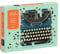Just My Type: Vintage Typewriter 750 Piece Shaped Puzzle