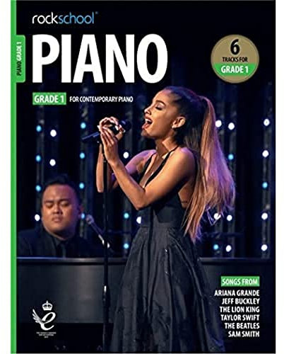 Rockschool Piano Grade 1 (2019) | Complete Piano Exam Syllabus with Sheet Music for Beginners | 6 Repertoire Tracks, Backing Tracks & Audio Examples | Essential Guide for Piano Students