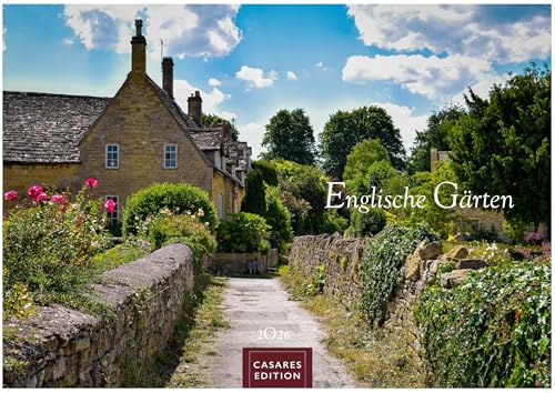 Englische Gärten Kalender 2026 – Wandkalender | Fotokalender Naturkalender England 35x50cm - Naturfotos - Inspiration für Gartenliebhaber – Perfekt für Naturerlebnis & botanische Schönheit