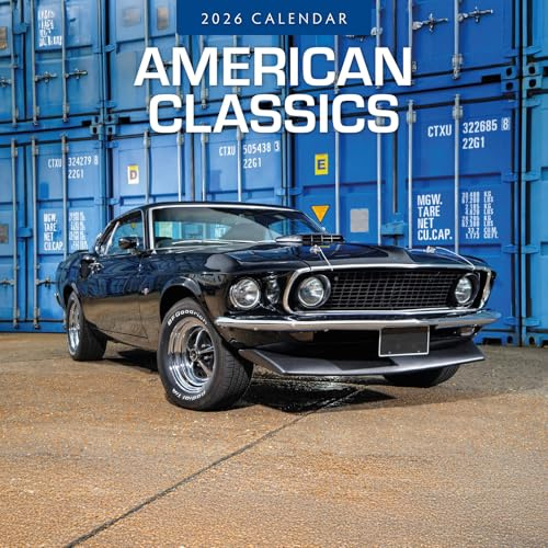 American Classic Cars – Klassische Amerikanische Autos 2026 – 16-Monatskalender: Original Red Robin Publishing Ltd-Kalender [Mehrsprachig] [Kalender] (Wall-Kalender)
