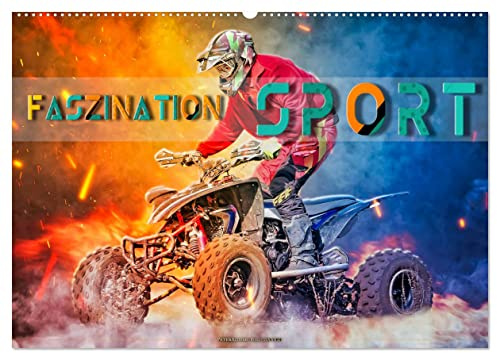 Faszination Sport (Wandkalender 2026 DIN A2 quer), CALVENDO Monatskalender: Fun und Sport, voll im Trend. (CALVENDO Sport)
