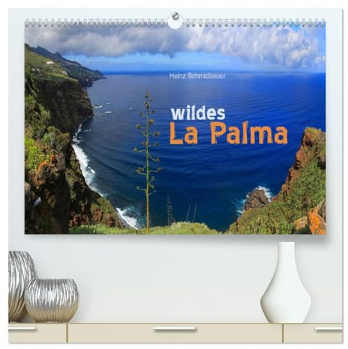 wildes La Palma (hochwertiger Premium Wandkalender 2026 DIN A2 quer), Kunstdruck in Hochglanz: Wilde Naturlandschaften der Kanareninsel La Palma (CALVENDO Orte)