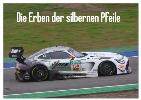 Die Erben der silbernen Pfeile (Tischkalender 2026 DIN A5 quer), CALVENDO Monatskalender: Mercedes-Benz Motorsport Fotos (CALVENDO Sport)
