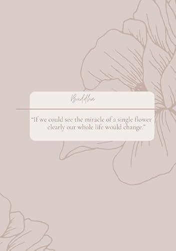 Blossom Collection / Notizbuch, Bullet Journal, Journal, Planer, Tagebuch Feel the Fear & Do it anyway