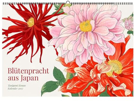 Tanigami Konan. Wandkalender 2027: Blütenpracht aus Japan