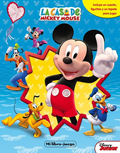 La casa de Mickey Mouse. Mi libro-juego: Incluye un cuento, figuritas y un tapete
