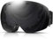 DADA-PRO Skibrille Herren Damen, Ski Brille 100% UV-Schutz Anti-Fog Helmkompatibel Rahmenlose Skibrille Für Brillenträger OTG Ski Goggles Snowboard Brille (Schwarz)