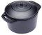 KitchenCraft Mini Cast Iron-Look Melamine Serving Dish with Lid, 13 cm (5) - Round Tapas Pot Style