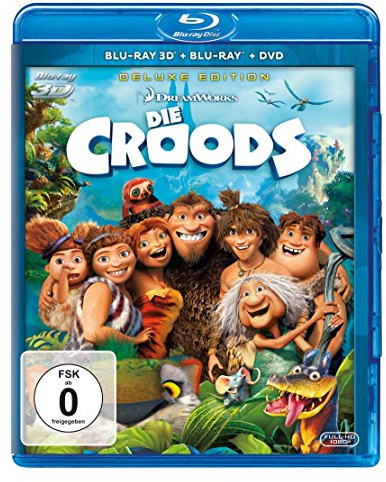 Die Croods (+ Blu-ray 2D) (+ DVD)