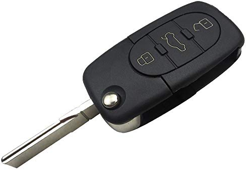 Schlüssel für Audi A2 8z A3 8p A4 8e b6 8h A6 4b A8 4d Q7 S3 S4 TT 8n | 3 Tasten | Fernbedienung
