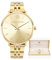 L'AMORE MILANO Damenuhr Rosenbox - Hochwertige, Schmale Armbanduhr aus Edelstahl mit luxuriösem Design, wasserdicht 5 ATM - Elegantes Geschenk für Frauen, Freundin, Mutter - 36mm Damen Uhr Gold