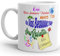 Kalféa Mug Humour collègue Tasse drôle nous sommes tristes tu vas nous regretter Céramique Qualité Idée Cadeau Originale retraite démission travail mutation bureau départ arrêt licenciement