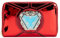 Loungefly Marvel Purse Iron Man 15th Anniversary Official Red Zip Around One Size
