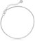 Filigranes Damen Armband aus Edelstahl • Silber Gold Rosé • Minimalistisches Armband • Armbänder für Frauen • Silberschmuck Gold-Schmuck • Feine Cuban Link Chain Armkette (Venetianer Design Silber)