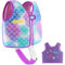 OSHYLE Kinder Schwimmweste - Jungen Mädchen Neopren Schwimmen Jacke Kleinkind Schwimmen Floating Neopren Schwimmweste für 1–9 Jahre (L(6-9), Mermaids)