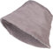 styleBREAKER Unisex Wende Fischerhut in Veloursleder Optik/Teddyfell, Warmer 2 in 1 Wendehut, Bucket Hat Herbst Winter 04025037, Farbe:Grau