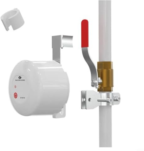 SPORTARC für Tuya Smart-Wasserventil mit Fernbedienung, WLAN-Wasserhahn, mit Sprachsteuerung, automatische/manuelle Steuerung (EU)